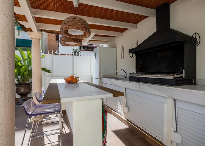 Villa Casa Colón - Piscina Privada - Barbacoa - - Vitviholidays Fuengirola
